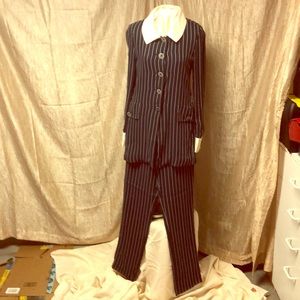 La Difference  - Monte Carlo- Navy Silk Suit